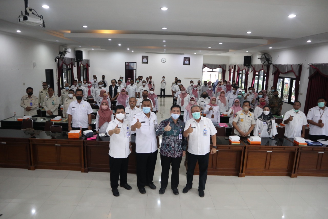 <p>Penandatanganan Berita Acara Tuntas Madiun, 6-7 Juli 2022 Dihadiri Oleh Perangkat Daerah di Lingkungan Provinsi Jawa Timur</p>